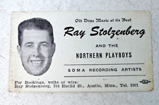 Vintage 1950s Ray Stolzenberg Advertising Card picture