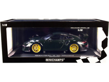 2018 Porsche 911 GT2RS (991.2) Weissach Package Dark Green with Carbon Stripes a picture