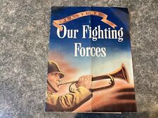 1943 Rand McNally Planters Peanuts Presents Our Fighting Forces WW II + Stars picture