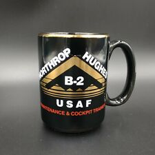 Vintage Northrop Hughes B2 USAF Maintenance And Cockpit Trainers Coffee Mug picture
