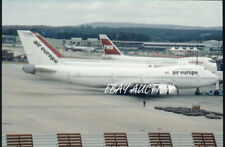 Slide Air Europe Boeing 747-124 N602FF civil airliner slide picture