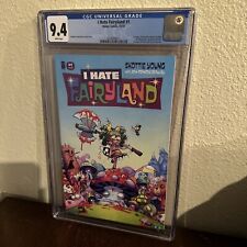 I Hate Fairyland #1 Skottie Young Variant CGC NM 9.4 2015 First App Gert Cloudia picture