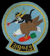 USAAF 319th Fighter Squadron 325th Fighter Group 12th AF Remake Patch U-3 picture