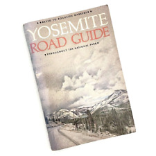 1989 Yosemite Road Guide Booklet Keyed to Roadside Markers with Maps picture