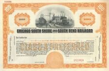 Chicago South Shore and South Bend Railroad - Specimen Stock - Specimen Stocks & picture