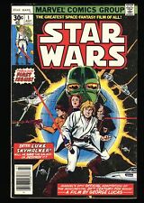 Star Wars (1977) #1 FN 6.0 1st App Luke Skywalker Darth Vader Marvel 1977 picture