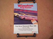 2 NASCAR Pocono International Raceway Posters 6.12.1983 Van Scoy Diamond 500 picture