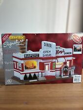 Lemax Roy's Diner Retired Collectible Christmas Village light up 50’s Rare picture