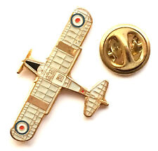 RAF Auster T7 Aeroplane Plan View Royal Air Force Lapel Pin Badge *Official* picture