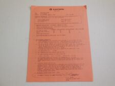 Lot of Eastern Airlines PILOT BID SHEETS and BID AWARDS 1985 ~ Miami ~ A-300 picture