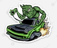 Muscle Car MAGNET - Ratfink Style American Made Car Show Rat Fink Challenger picture