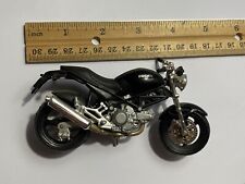 Motorcycle MAISTO Black Silver Ducati Toy Bike week Motor Collectable Diecast picture