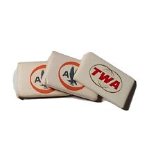 3 Vintage Airline Travel Soaps One TWA and 2 American Airlines  picture