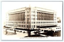 1946 United States Post Office Kansas City Missouri MO RPPC Photo Postcard picture