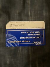 NYCT MTA MetroCard - Continental Airlines (Ver. 4) picture