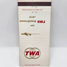Vintage Matchbook TWA Airlines Starstream Jets picture