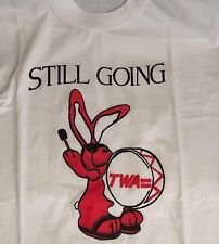 Vintage NEW NOS Advertising TWA Energizer Bunny T-Shirt Size Large Single Stitch picture