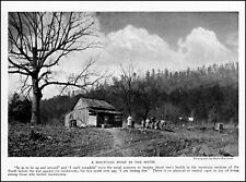 1922 A mountain home in the south cabin kids vintage photo article ads59 picture