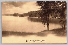 Spot Pond Melrose Massachusetts MA Antique Postcard UNP Unused UDB picture