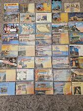  Lot Of 96 Vtg Souvineir Postcard Booklets Folders USA Japan Rome Mexico Canada picture