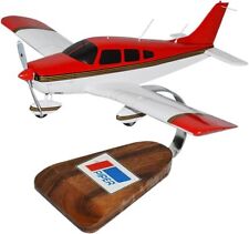 Piper PA-28 Cherokee Warrior Desk Top Display Private Model 1/24 SC Airplane New picture