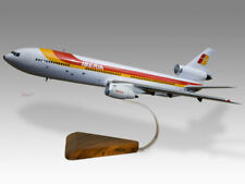 McDonnell Douglas DC-10-30 Iberia Solid Mahogany Wood Handcrafted Display Model picture