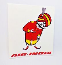 Air India Vintage Style Travel Decal, Vinyl Sticker, Luggage Label picture