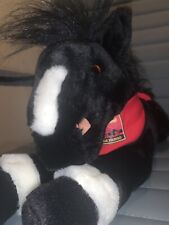 Wells Fargo Legendary Horse King Plushie Stagecoach Toys R Us  RARE Collect Mint picture