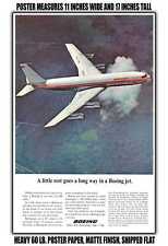 11x17 POSTER - 1966 Boeing 707c a Little Rest Goes a Long Way in a Boeing Jet picture
