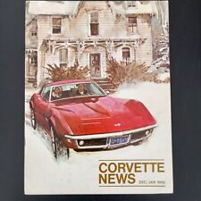 Corvette News Magazine December January 1969 Cars Collectors Clubs & Conventions picture