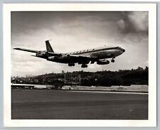 Aviation Airplane Sabena Airlines Boeing 707 1960s B&W 8x10 Photo 3C2 picture
