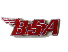BSA - British Classic BSA Motorcycles Sew on Iron on Embroidered- Patch  picture