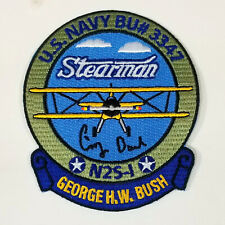 U.S. Navy N2S-1 Stearman BU# 3347 3.5 Inch (Stitch-On) Embroidered Patch | WOTN picture