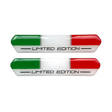 Set of 2x Italy Italy Limited Edition 3D Gel Sticker Sticker Moped Roller picture