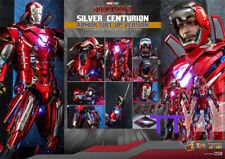 Up Version Mark33 Hot Toys MMS618-D43 IRON MAN 3 1/6 Silver Centurion Armor Suit picture