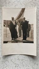 Faisal bin Abdulaziz Al Saud visit Turkey .. Saudi Arabia 1966 .. press foto picture