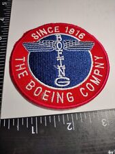 Boeing Patch Since 1916 sew or iron High Quality Embroidery Fast Shipping W/TRK# picture