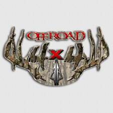 Razor Camouflage 4x4 Truck Decal Archery Hunting Deer Rack Sticker for Dodge GMC picture