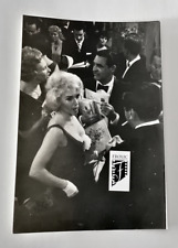 MARILYN MONROE 1960 Original Photo MM Cary Grant in London by Dalmas (STAMP) 1/1 picture