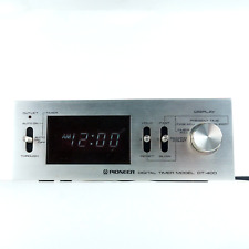 Pioneer DT-400 Digital timer model Alarm Digital Clock Space age Excelent #946 picture