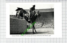 General Mariles  Horse ARETE  - 1950s Small Cutting picture