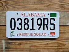 Alabama Expired 2020 Rescue Squad License Plate Auto Tag 03819RS picture