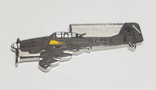 German WW2 JU 87 Dive Bomber Stuka Model Plane VF-T WW2 Enamel Lapel Pin picture