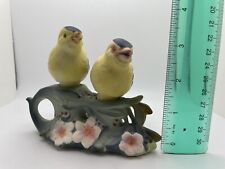 1960s Japan Napco Nesting Finches On Cherry Blossom Branch Shakers P 30 picture
