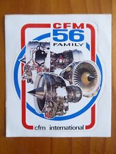 STICKER STICKER CFM CFMI SNECMA GENERAL ELECTRIC CFM56 ENGINE picture