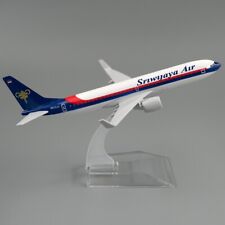 15cm Aircraft Boeing 737 Sriwijaya Air Alloy Plane B737 Model Toy Xmas Gift picture