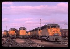 Railroad Slide - Union Pacific #3600 SD45 Locomotive 1968 Denver Colorado Yard picture