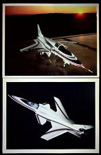 1980's Grumman Aerospace X-29A & X-29 Photo Specification Sheets 11x8  picture
