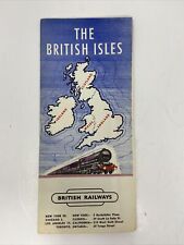 Vintage British Railways Brochure Alfred Taylor British Isles Map Pictorial picture