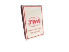 Vintage TWA COLLECTOR’S SERIES playing Cards NIB CONVAIR - NO SEAL BUT UNUSED picture